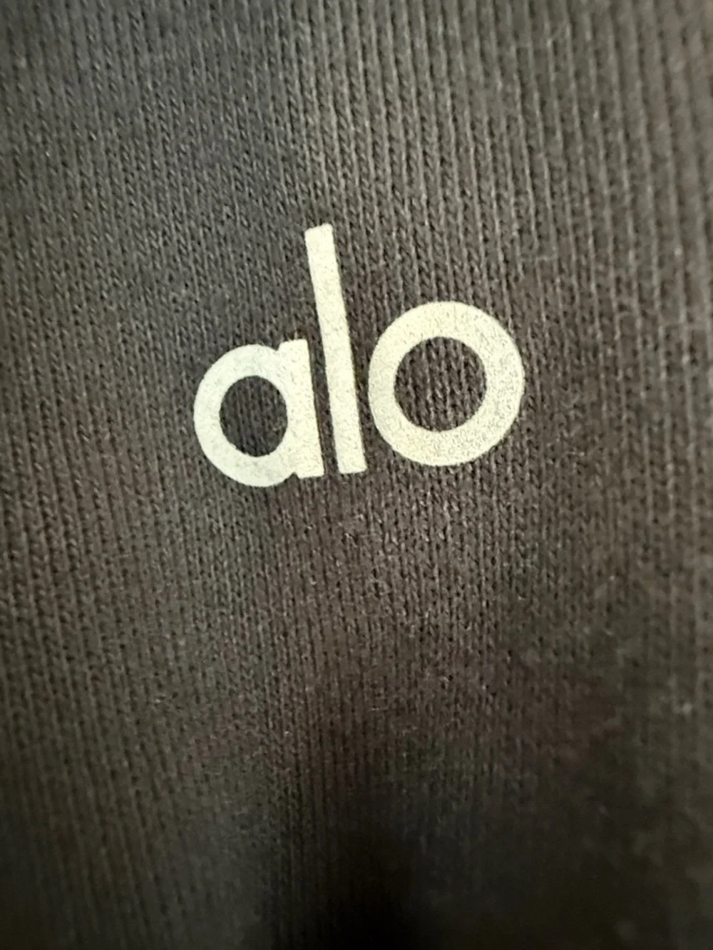 ALO Yoga Black Hooded Utility Jacket with Zip - Picture 2 of 11